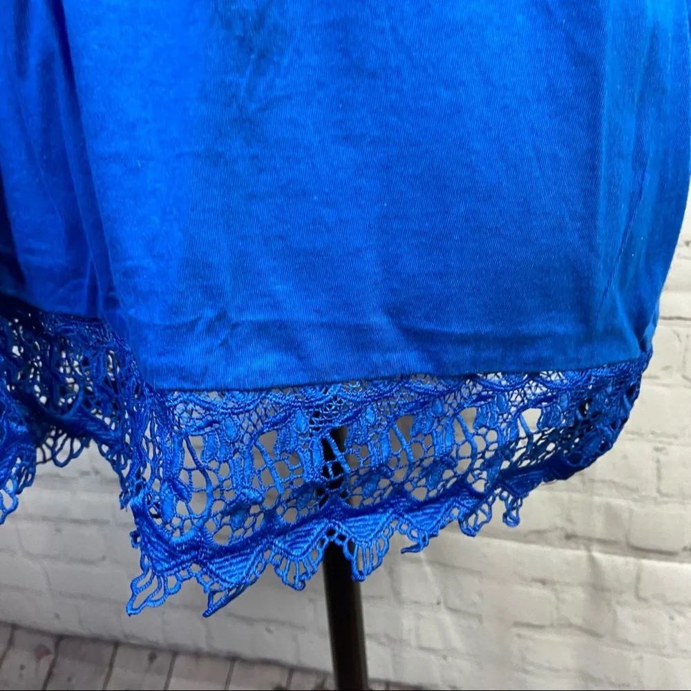 NWT Gold Coast Lace Trimmed Blouse - Picture 5 of 6